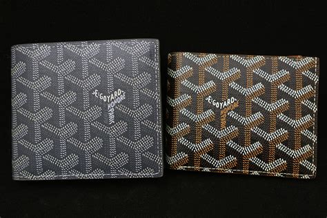 mens goyard wallet replica|real goyard wallet identification.